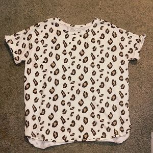 Cheetah print shirt